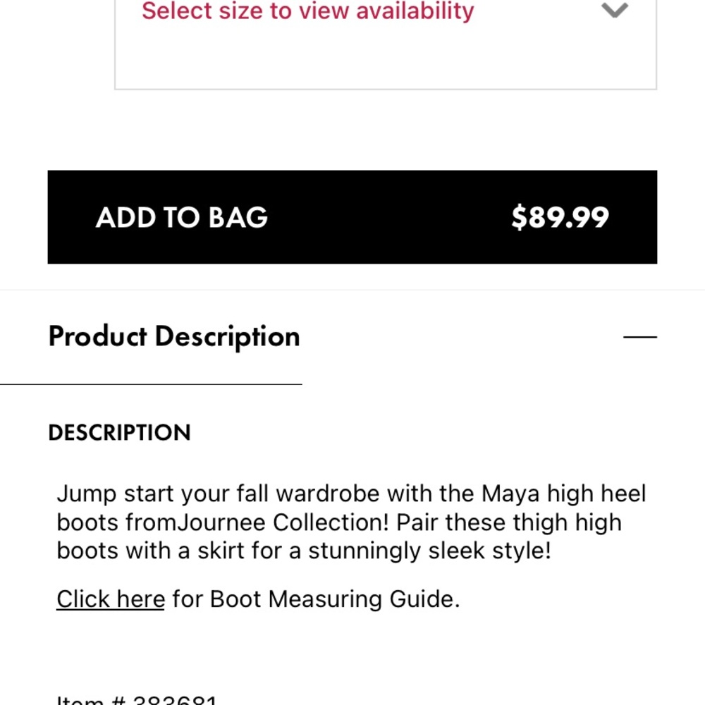 Journee Collection thigh high boots - Picture 3 of 4